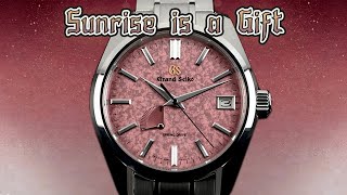 Why the Grand Seiko SBGA509 Early Sunrise Kirazuri US Limited Edition deserves your attention [upl. by Enyal]