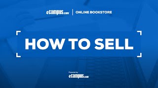 How to Sell Your Textbooks Online  Tutorial Series [upl. by Anyl]