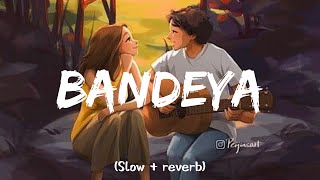 Bandeya Slowed amp reverb  Arijit singh  Shaarib and Toshi  music addicted [upl. by Encrata]