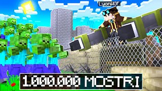 BASE SICURA CONTRO 1000000 ZOMBIE Minecraft Invasione 2 Ep3 [upl. by Amora]