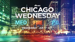 NBC Chicago Wednesdays 2024 Midseason Promo  Chicago Med Chicago Fire Chicago PD [upl. by Edmead769]