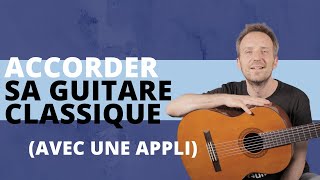 Comment accorder sa Guitare classique avec une application [upl. by Osei]