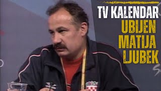 TV kalendar Ubijen Matija Ljubek [upl. by Aznola]