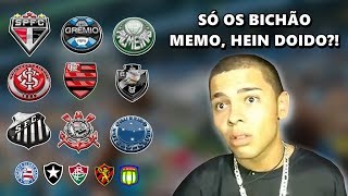 CLUBES BRASILEIROS COM MAIS PARTICIPAÇÕES NA COPA LIBERTADORES [upl. by Antipus617]