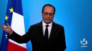 Le discours de François Hollande [upl. by Nicoli]