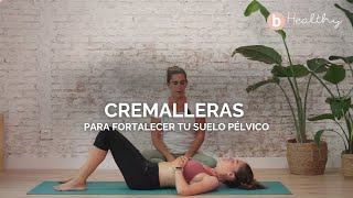 Cremalleras para fortalecer tu suelo pélvico  Ejercicio de activación del transverso abdominal [upl. by Cargian]