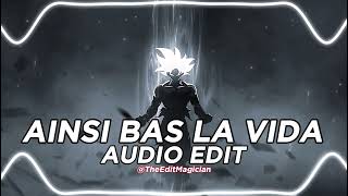 Ainsi Bas La Vida  INDILA edit audio [upl. by Rengia]