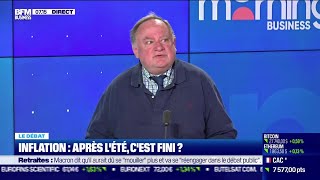 Nicolas Doze face à JeanMarc Daniel  Inflation cest fini après lété [upl. by Ahsitak281]