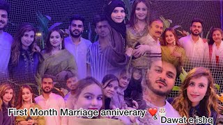 Rimsha farhan ki marriage Anniversary per ki Dawat viralvideo trending vlogging food vlogger [upl. by Adnarym260]