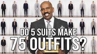 5 Suits You Need To Get To Make 75 Outfits [upl. by Cash]