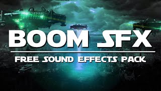 20 Boom Sound Effects Free  Trailer SFX Pack vol2 Cinematic Booms  Boom Sound No Copyright [upl. by Suillenroc]