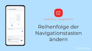 Reihenfolge der Navigationstasten ändern  OnePlus Android 14  OxygenOS 14 [upl. by Euqinaj]