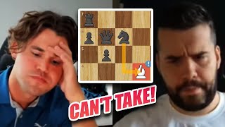 Nepomniachtchi Blunders That Move vs Magnus Carlsen [upl. by Tnarb]