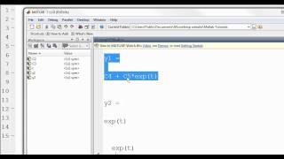 MATLAB Introduction to Solving Symbolic Differential Equations [upl. by Anitap]