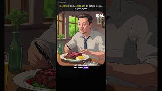 Elon Musk and Joe Rogan on eating steak Share your thoughts shortsfeed USA joerogan elonmusk [upl. by Ailahk]