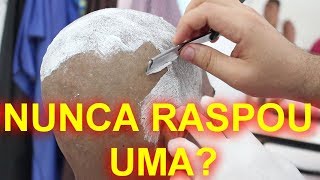 COMO RASPAR CABEÇA COM O NAVALHETE DEPILAÇÃO MASCULINA [upl. by Siesser]