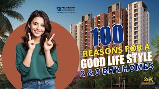 Seaside Living Awaits 2 amp 3 BHK Apartments at Provident Bayscape Kelambakkam 🌊🏡 homebuying [upl. by Yesdnyl]