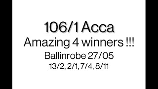 1061 Acca at Ballinrobe on 2705 [upl. by Tirzah]