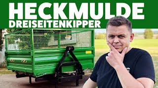 Heckcontainer Dreiseitenkipper  Drei optionen [upl. by Estelle]