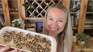 Easy Chocolate Drizzled Party Pretzels with Essential Oils [upl. by Helbona]