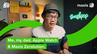 Maxis TechTok  Stay healthy amp connected to loved ones via Apple Watch [upl. by Ecnaled]