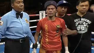 Victorio Saludar Beaten Badly  OSCAR COLLAZO vs VICTORIO SALUDAR Highlights [upl. by Haldi]