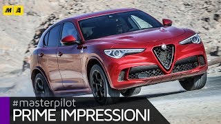 Alfa Romeo Stelvio Quadrifoglio  E un DIAVOLO  Primo test ENGLISH SUB [upl. by Farris]