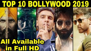 TOP 10 BOLLYWOOD Movies in 2019  Where to Watch in Full HD [upl. by Ruffina833]