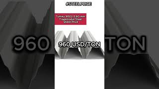 9002 060 mm Trapeziodal Steel Sheet Price [upl. by Rosy664]