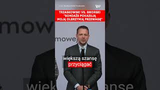 Trzaskowski odsyła do sondaży quotJasno pokazują kto ma szanse wygraćquot [upl. by Aifoz]