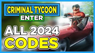 NEW CODES FOR CRIMINAL TYCOON ON ROBLOX [upl. by Badger186]