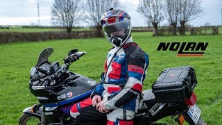 Test du casque Nolan N702 X  un Dual Sport modulaire bien équipé 👉 MotardAdventure [upl. by Rabassa]