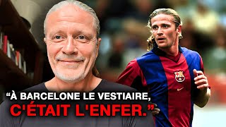 Emmanuel Petit me raconte lambiance horrible du vestiaire au FC Barcelone [upl. by Jarlath]