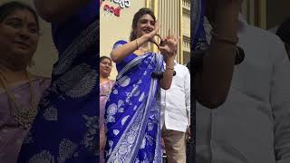 sreeleela at south India shopping mall openingtrending viralvideo filmeezone [upl. by Ellener]