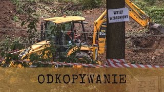 Odkopywanie Złotego Pociągu w Wałbrzychu i ciężarówek w Kamiennej Górze [upl. by Iliam]