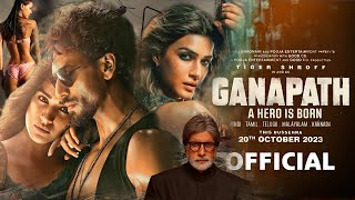 Ganapath Official Teaser Trailer  Tiger Shroff  Kriti Sanon [upl. by Navad]