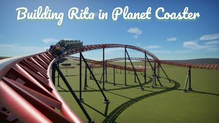 Building Rita at Alton Towers in Planet coaster [upl. by Airreis]