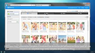 AllShare Play Tutorial  Samsung Español [upl. by Hannaj]