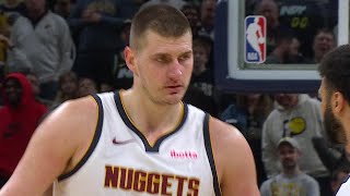 Nikola Jokić Shows No Emotion After Dagger 3 vs Pacers [upl. by Ardnajela]