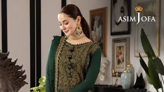 Asim Jofa Women’s Formal Wear Fabric Chiffon Party Wear Festive collection [upl. by Rina107]