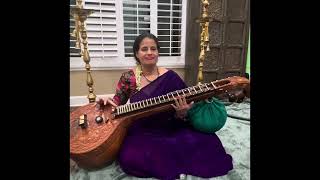 Thoongada vizhigal song from Agni Natchathiram on Veena tmeSaVina333 [upl. by Eetse]