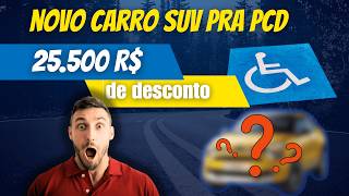 Esse é o Novo Melhor carro SUV com Maior desconto pra PCD 20242025 [upl. by Bowyer]