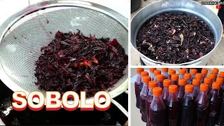 Ultimate Healthy LOCAL drink in West Africa SOBOLO  Traditional Cooking Recipe west Africa [upl. by Bassett]