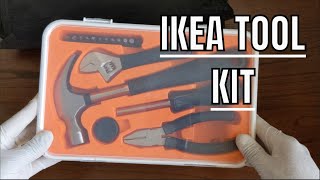 Ikea Tool Kit Review  17 Piece Fixa Toolkit [upl. by Nnylhtak]