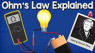 Ohms Law Explained  The basics circuit theory [upl. by Odnamla560]