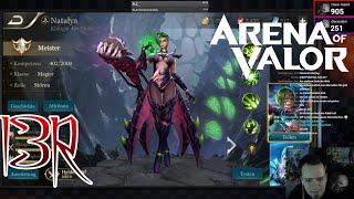 Rangliste  Helden lernen  AoV Livestream  Arena of Valor Deutsch German [upl. by Suoiradal]