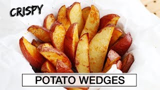 How To Cook Potato Wedges  baked in the oven [upl. by Aurthur]