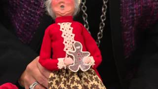 Byers Choice 13quot Baking Santa or Mrs Claus with Jill Bauer [upl. by Ymmak]