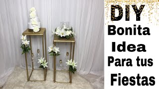 Cómo hacer mesa con pvc tendencia para decoración de fiestas DIY [upl. by Novel]