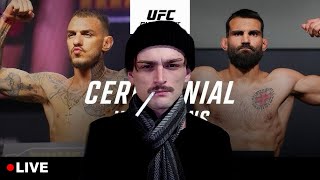 UFC Paris Ceremonial Weighins amp Predictions Stream [upl. by Kellia]